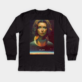 Solaris (Solyaris/Солярис) Kids Long Sleeve T-Shirt